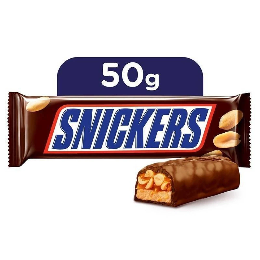 Snickers Chocolate Bar 50gm