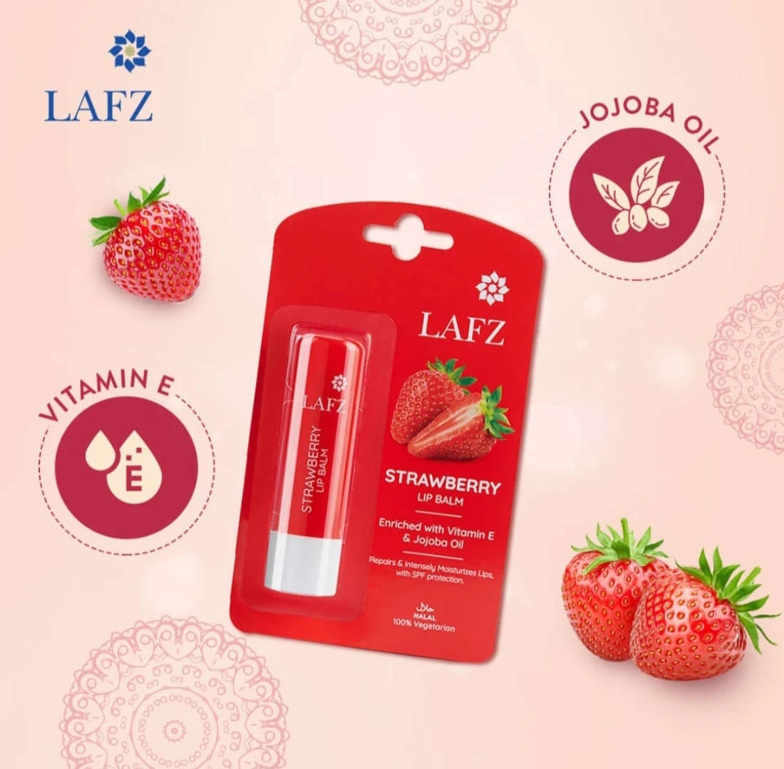 Lafz Strawberry Lip Balm 4.5gm