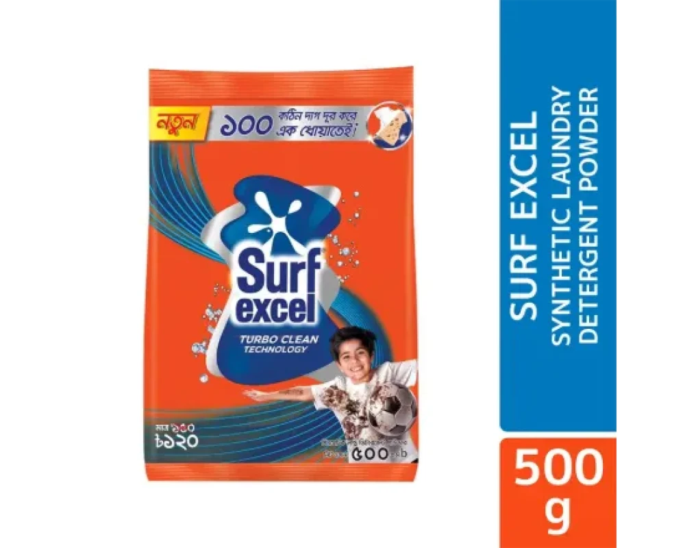Surf Excel Quick Wash Detergent Powder 500g