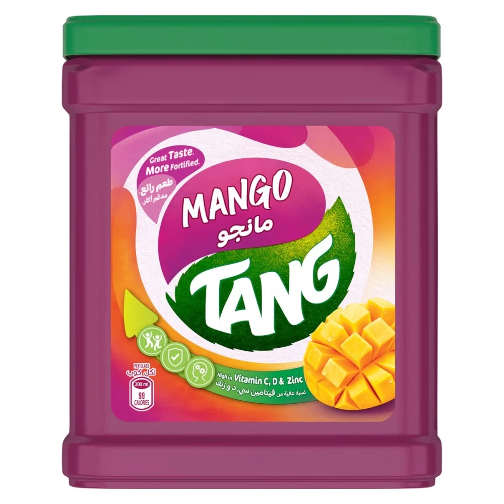 Tang Mango Flavoured Instant Powder Drink Jar 2kg
