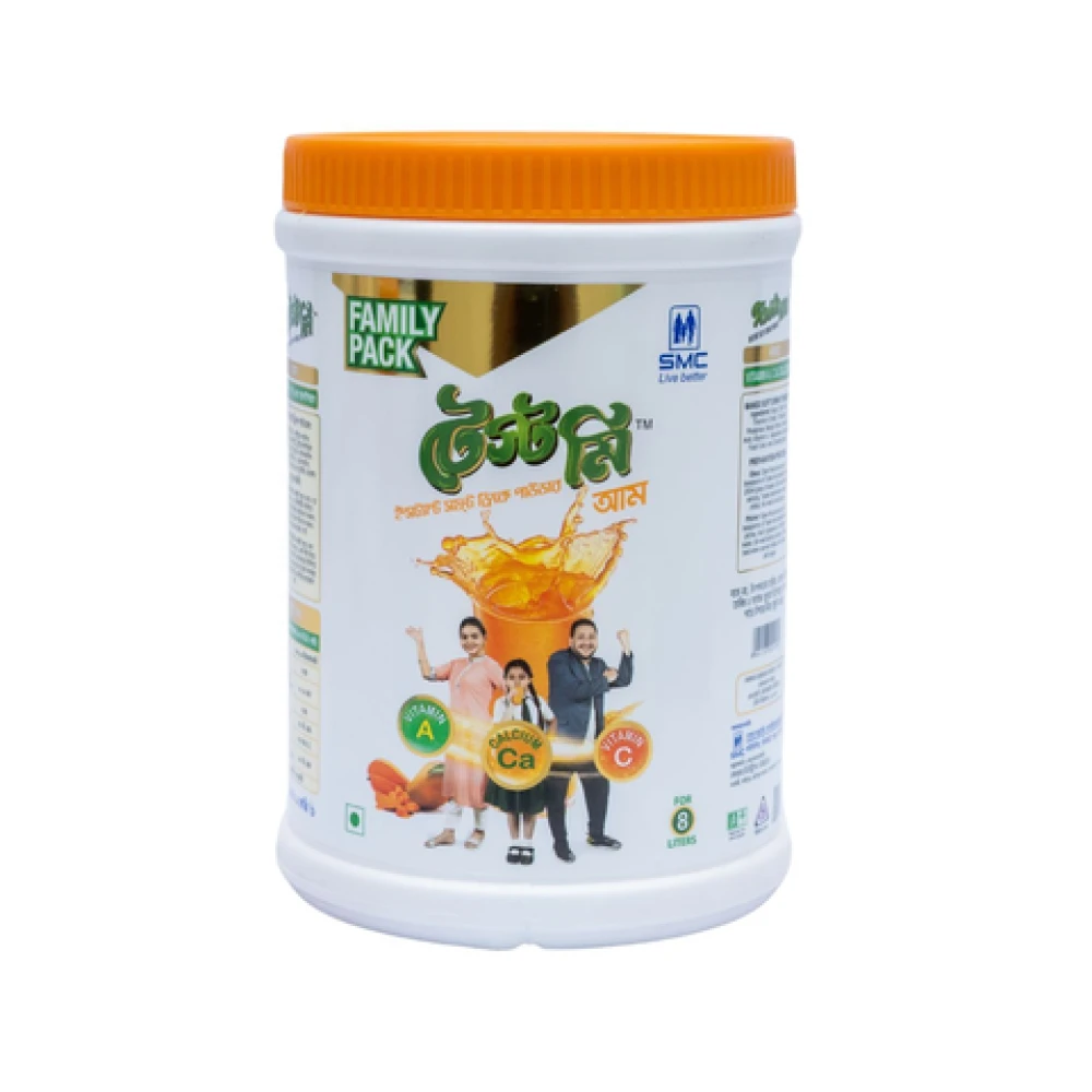 Taste Me Mango Instant Soft Drink Powder Jar 1Kg