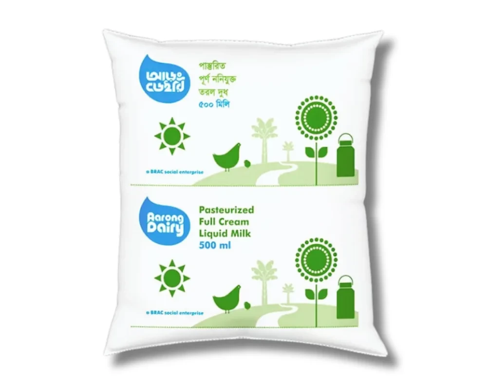 Aarong Full Cream Liquid Milk - 500ml