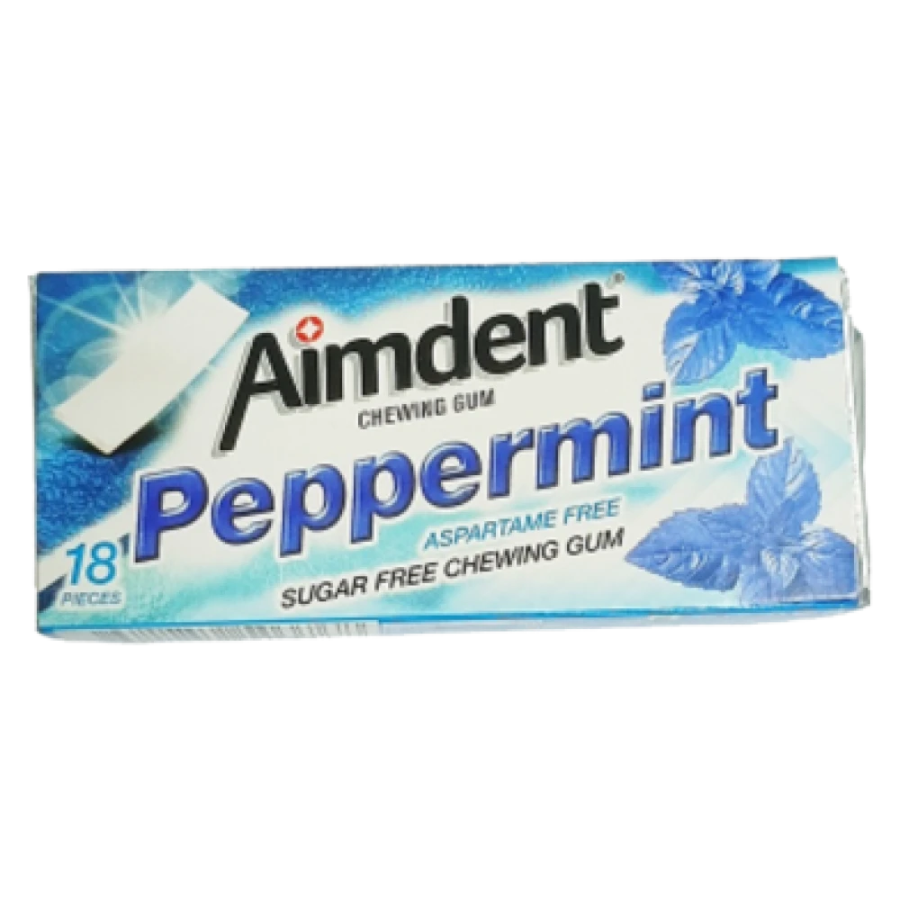 Aimdent Pepermint Chewing Gum 18pcs