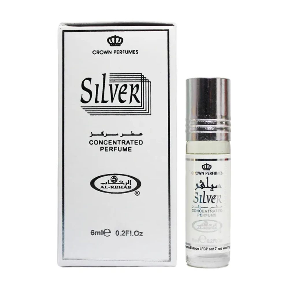 Al-Rehab Silver Concentrated Perfume 6ml