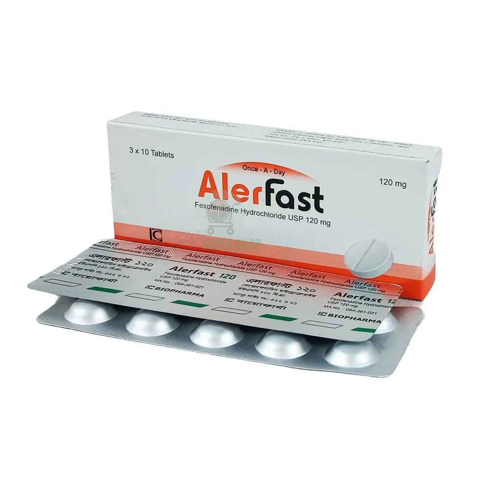 Alerfast 120mg Tablet