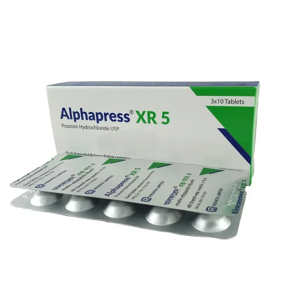 Alphapress XR 5 mg Tablet
