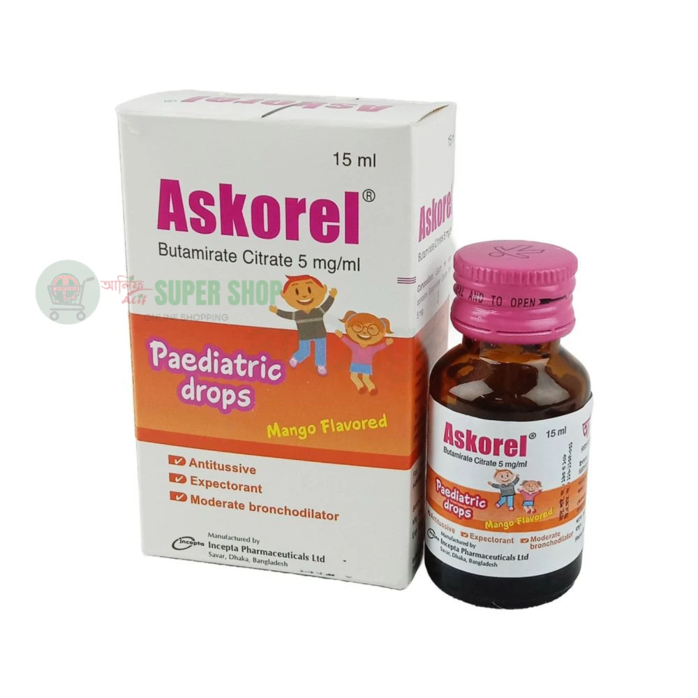 Askorel Paediatric Drops 15ml
