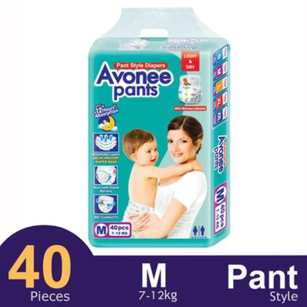 Avonee Pants  M Size (7-12kg) 40pcs
