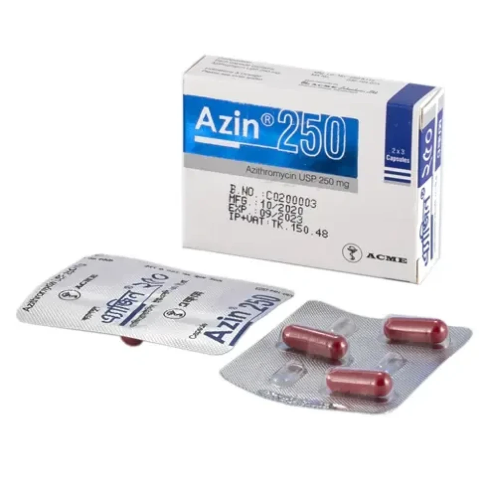 Azin 250 mg Capsule
