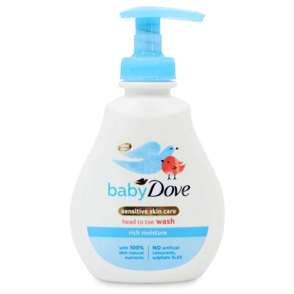 Baby Dove Baby Head To Toe Wash Rich Moisture 200ml