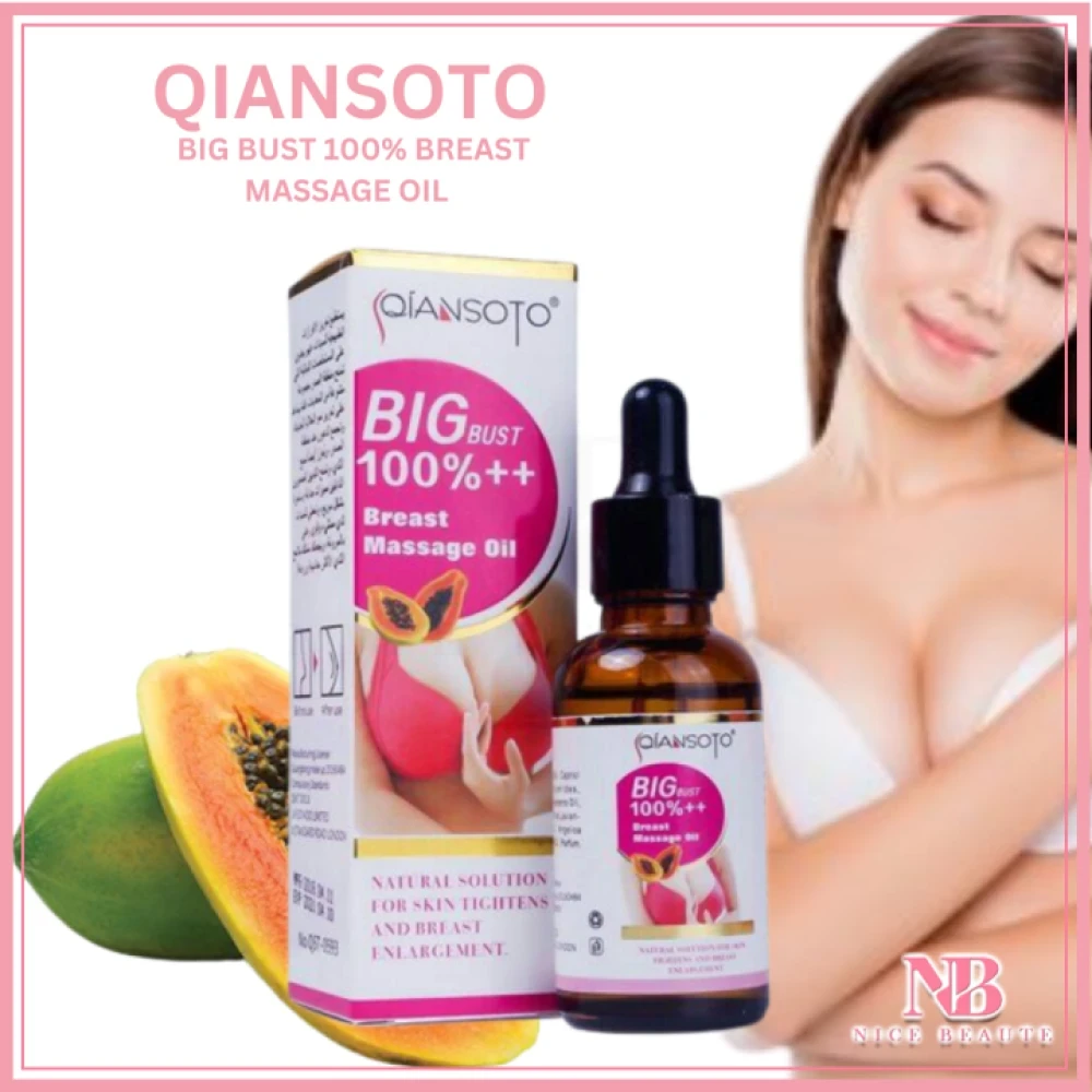 Big Bust 100%++ Breast Massage Oil 40ml
