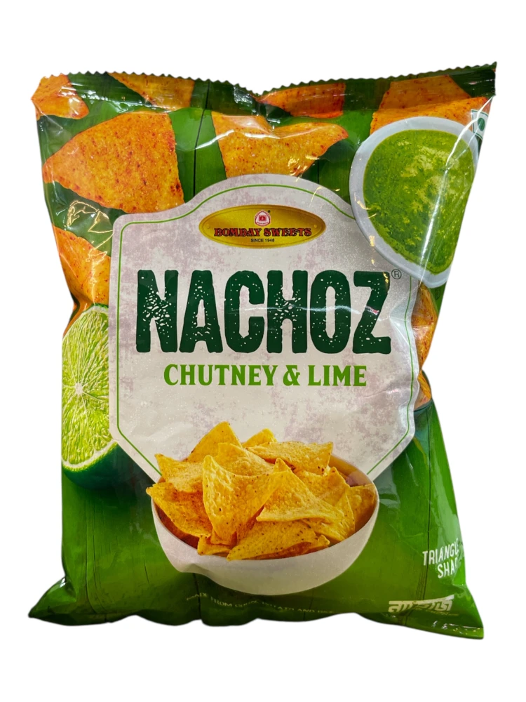 Bombay Sweets Nachoz Chutney & Lime Chips 30g