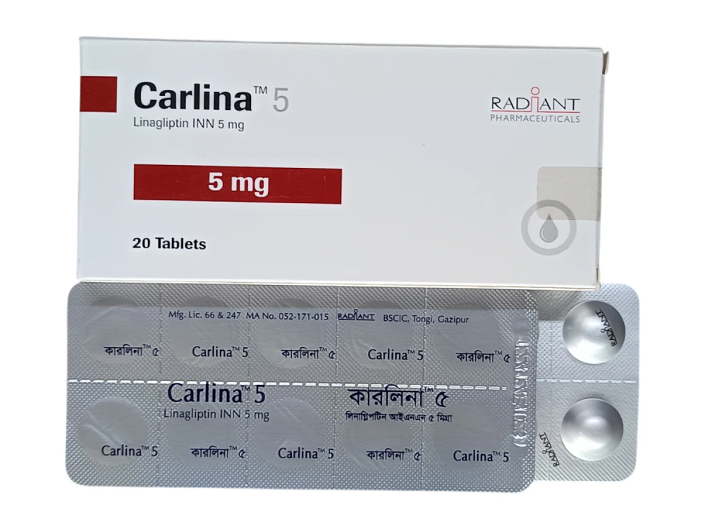 Carlina 5mg Tablet