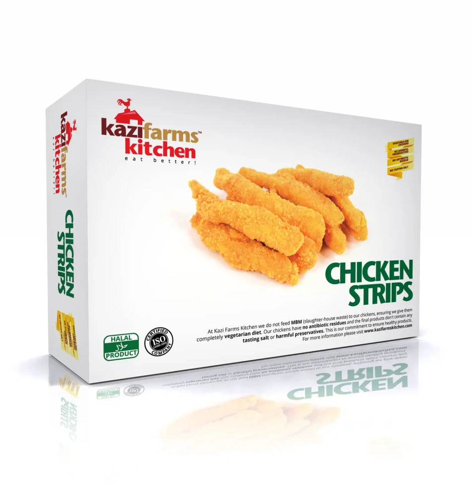 Kazi Farms Kitchen Chicken Strips 12-13pcs 250gm