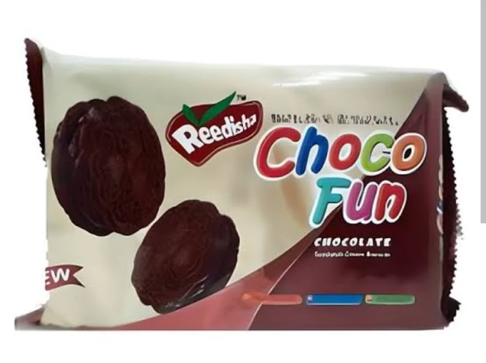 Choco Fun Chocolate Cream Biscuit 125gm