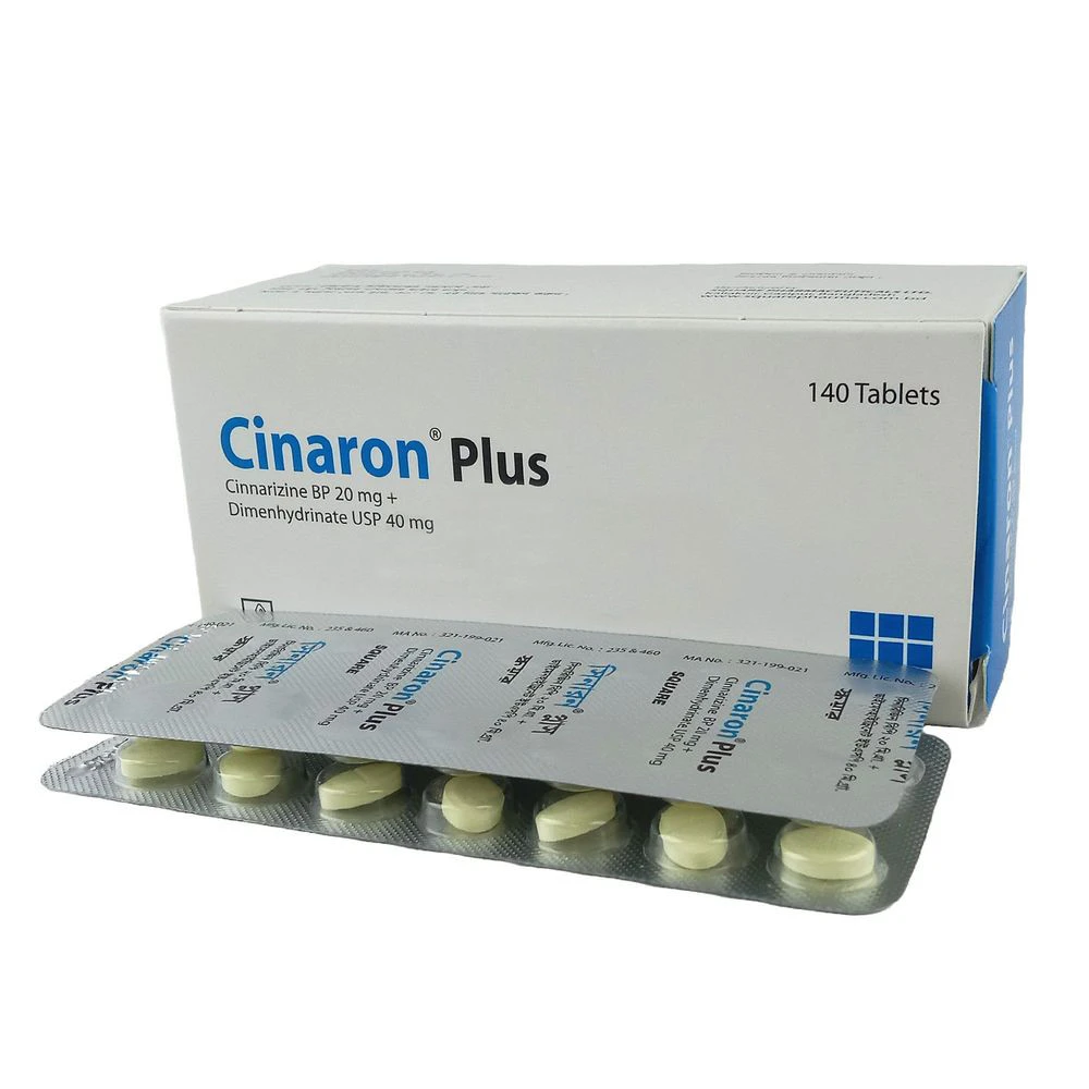 Cinaron-Plus 20mg+40mg Tablet