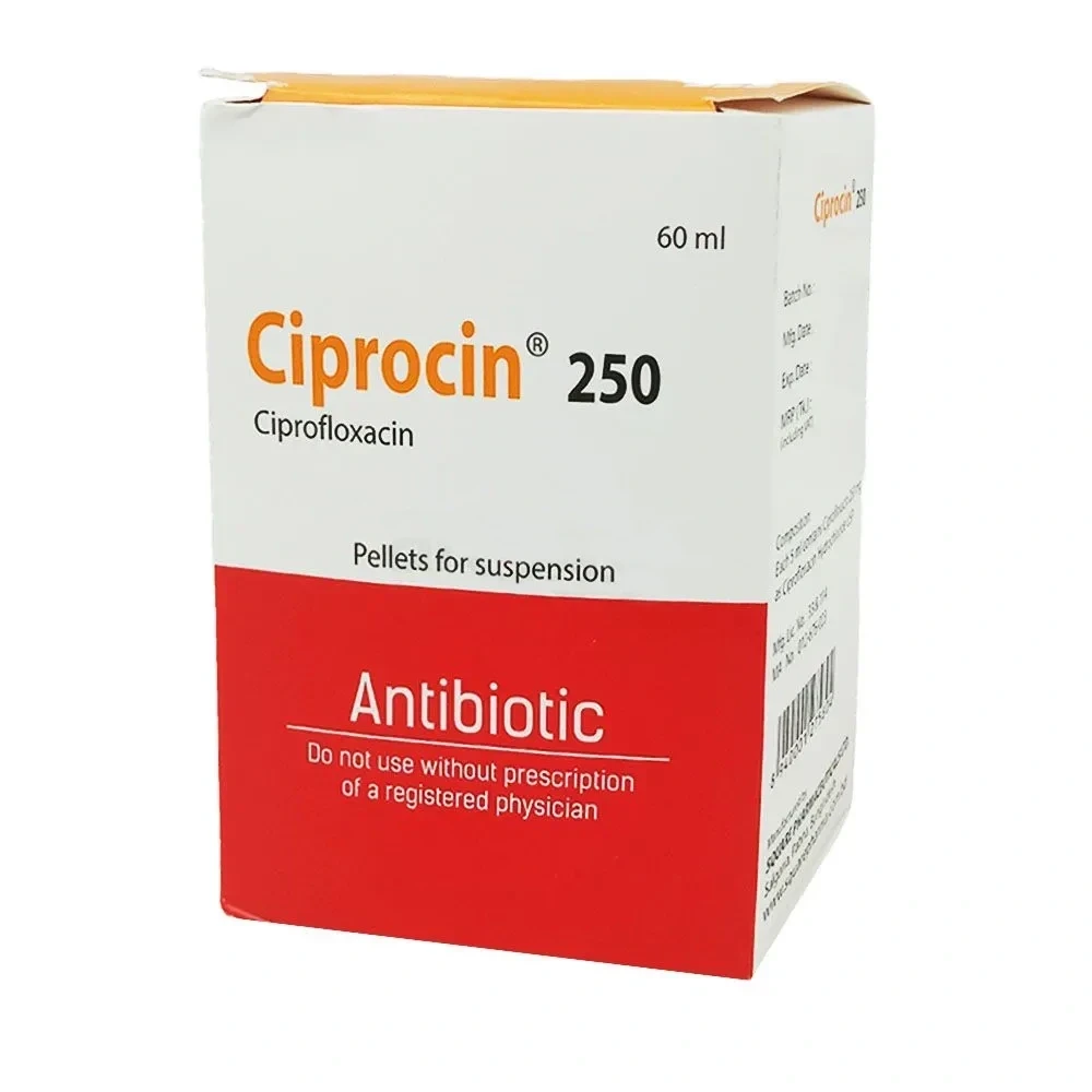 Ciprocin Suspension 250 mg/5 ml