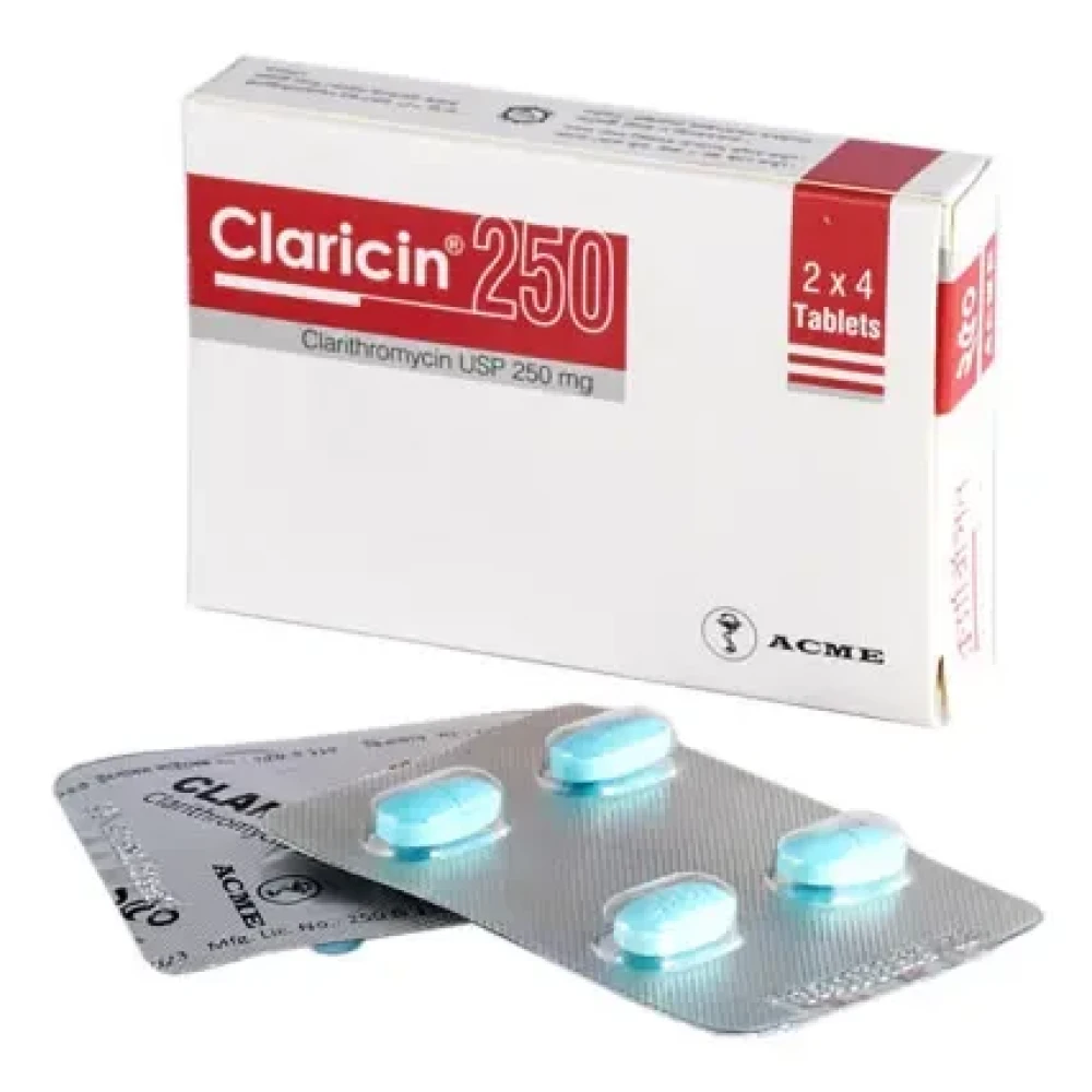 Claricin 250 mg Tablet