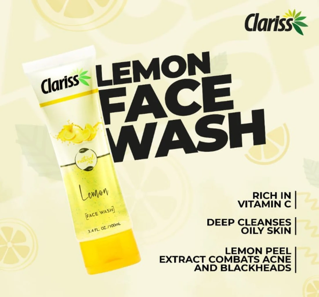 Clariss Lemon Face Wash 100ml