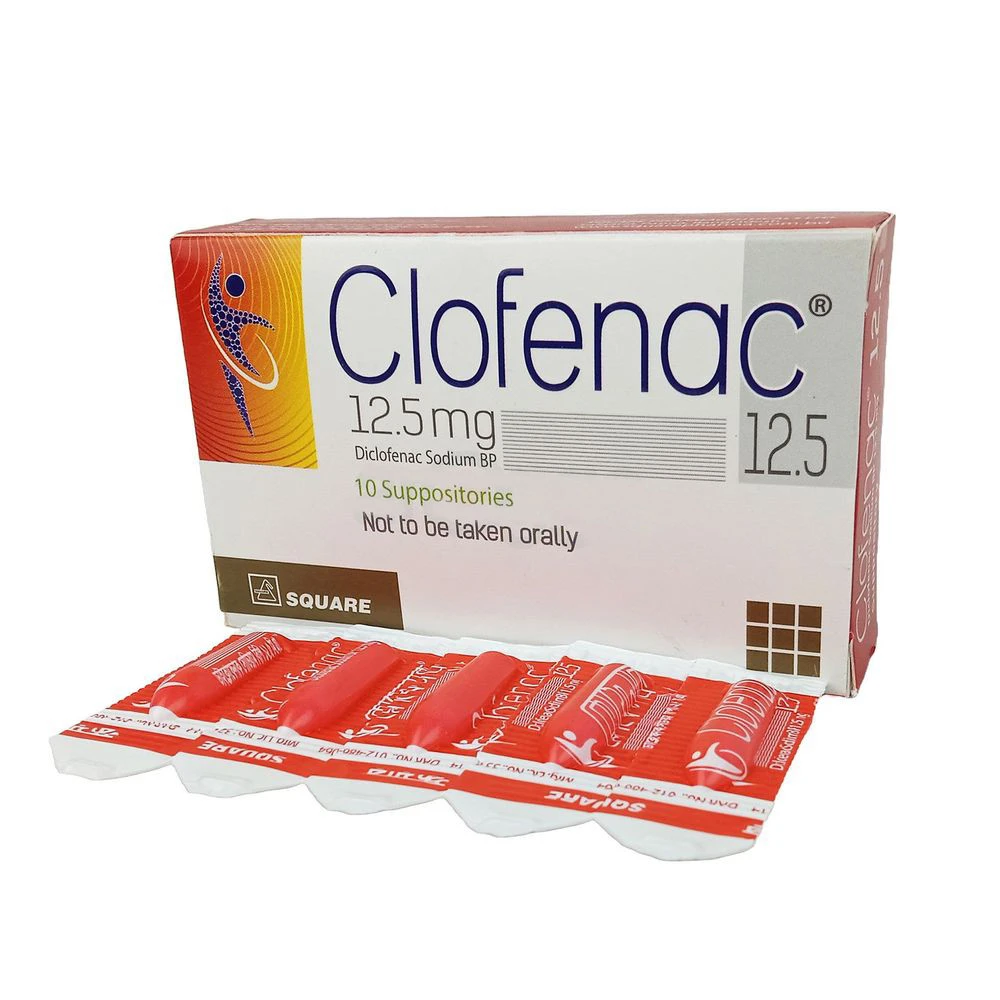 Clofenac 12.5 mg  Suppository