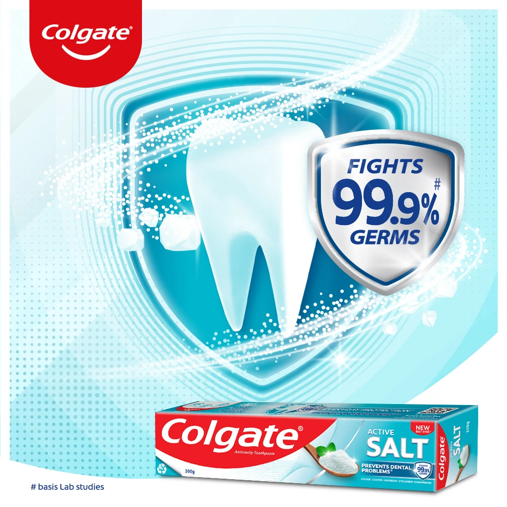 Colgate Active Salt Toothpaste 200gm