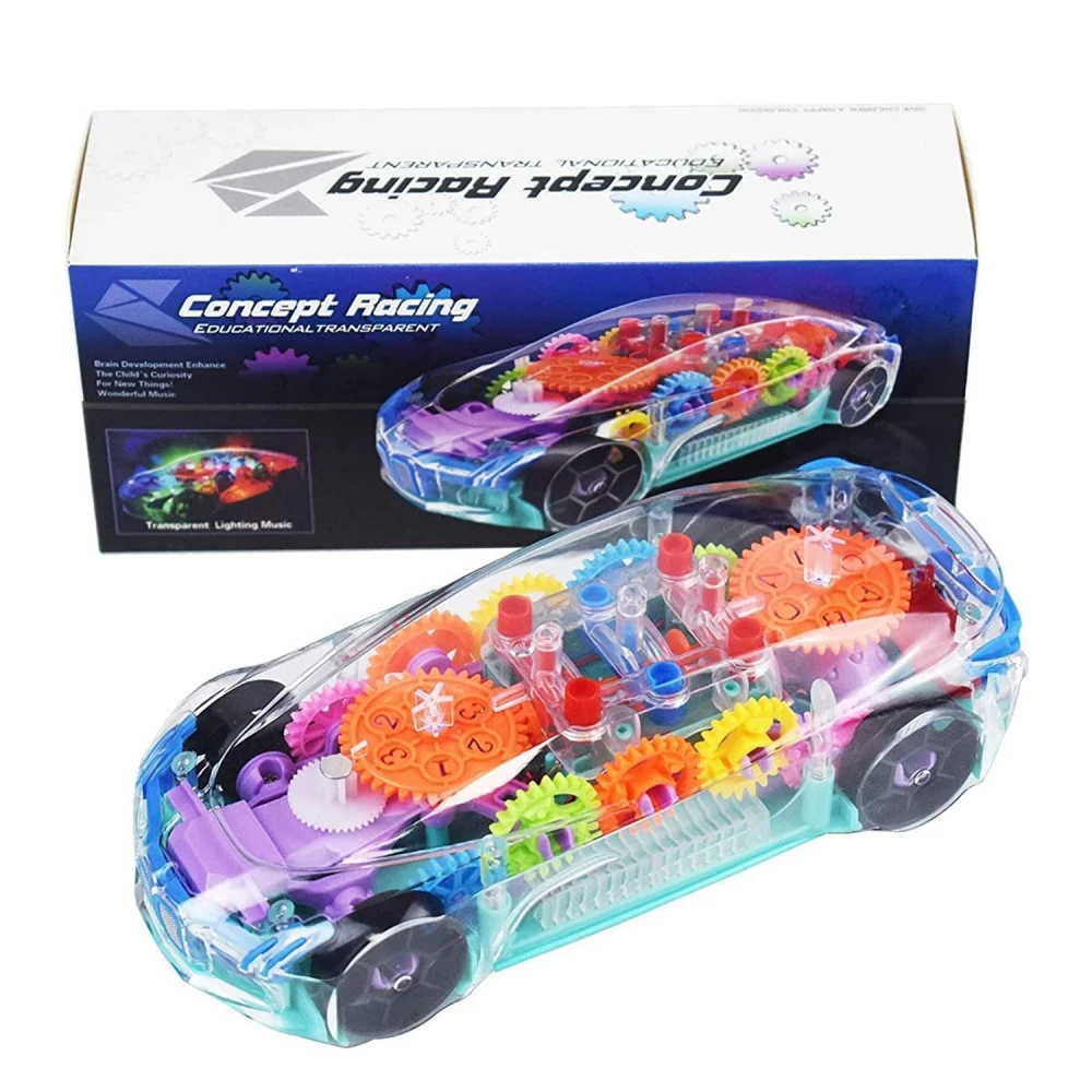 Concept Racing Educational Transparent Car