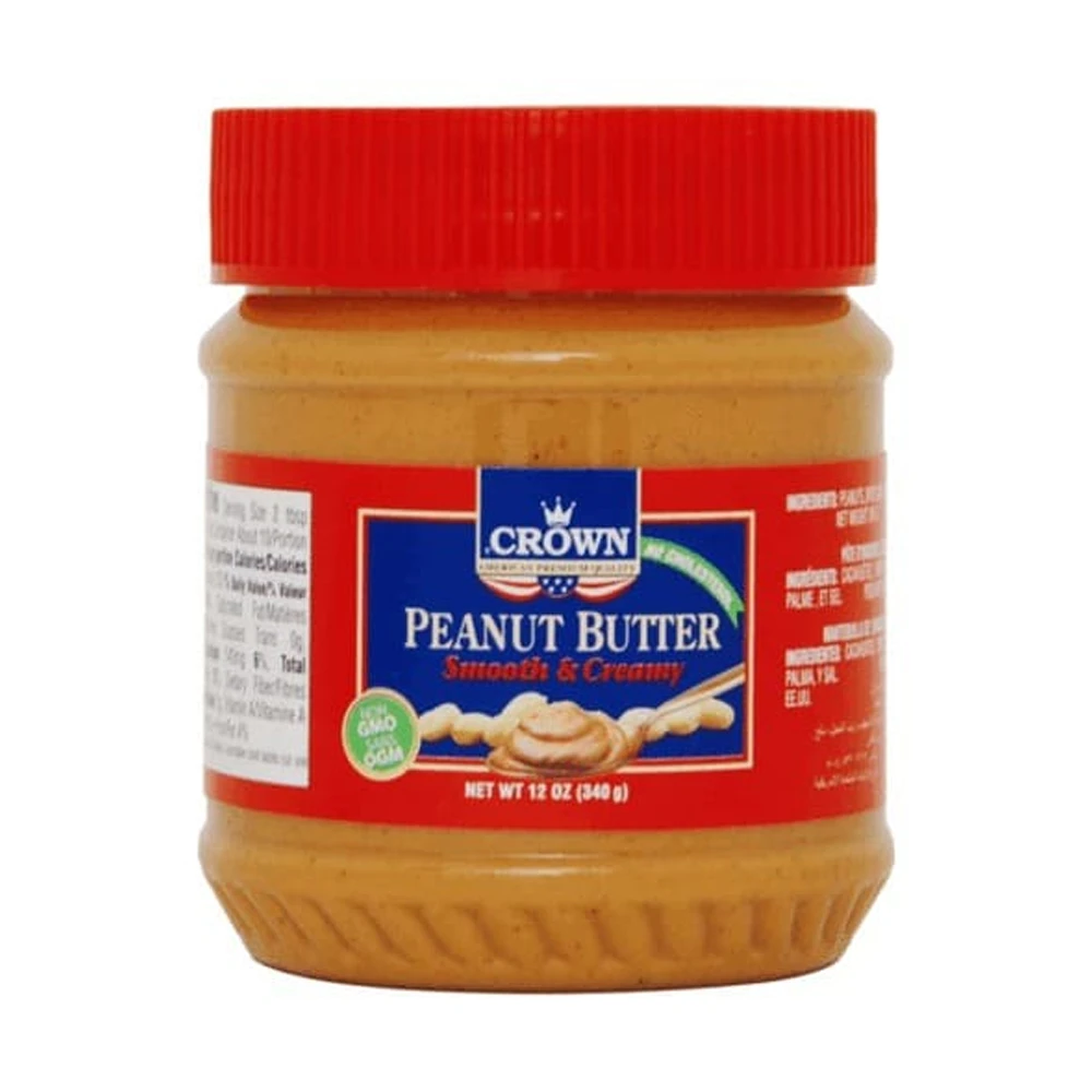 Crown Peanut Butter Smooth & Creamy 340g