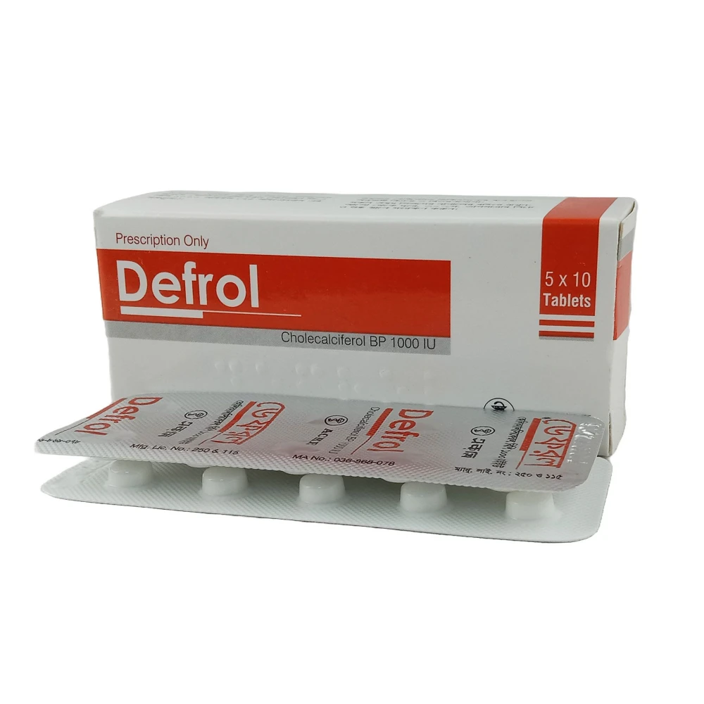 Defrol 1000IU Tablet