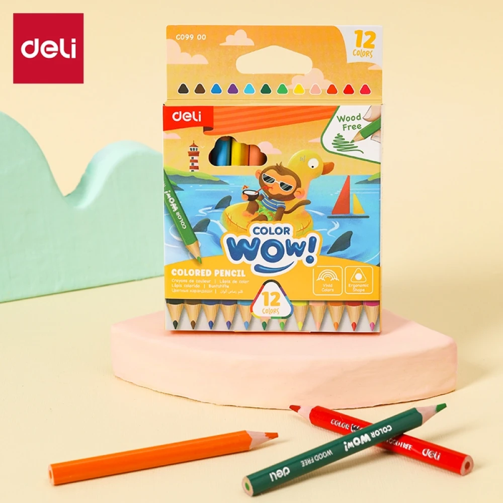 Deli Pencil Wow 12 Colors