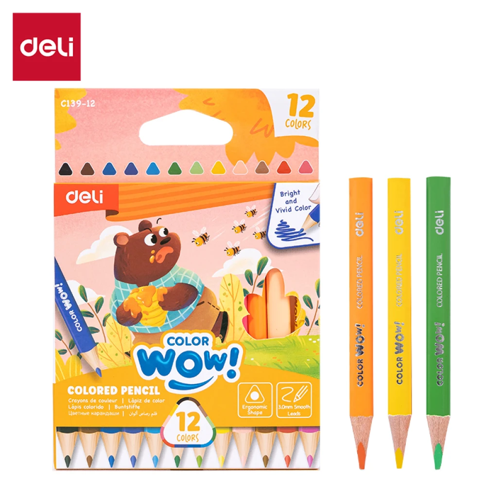 Deli Pencil Wow 12 Colors