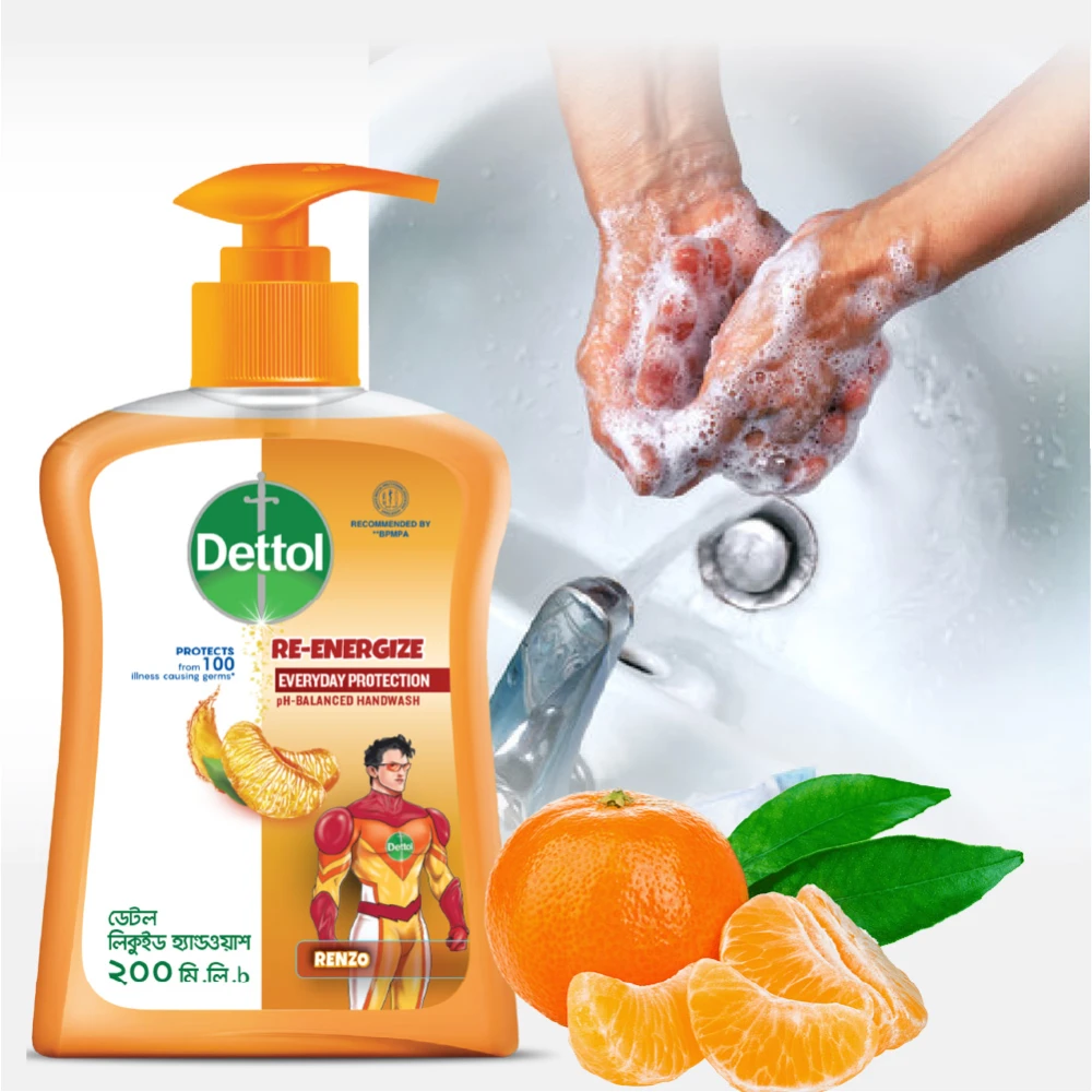 Dettol Re-Energize Handwash 200ml