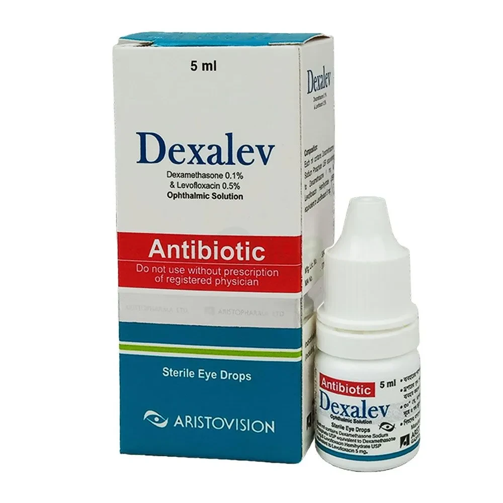 Dexalev Sterile Eye Drops 5ml