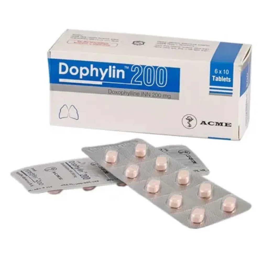 Dophylin 200 mg Tablet