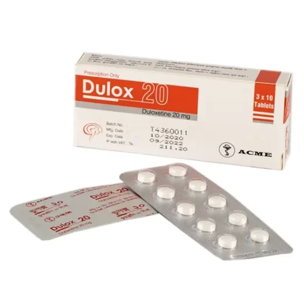 Dulox 20mg Tablet
