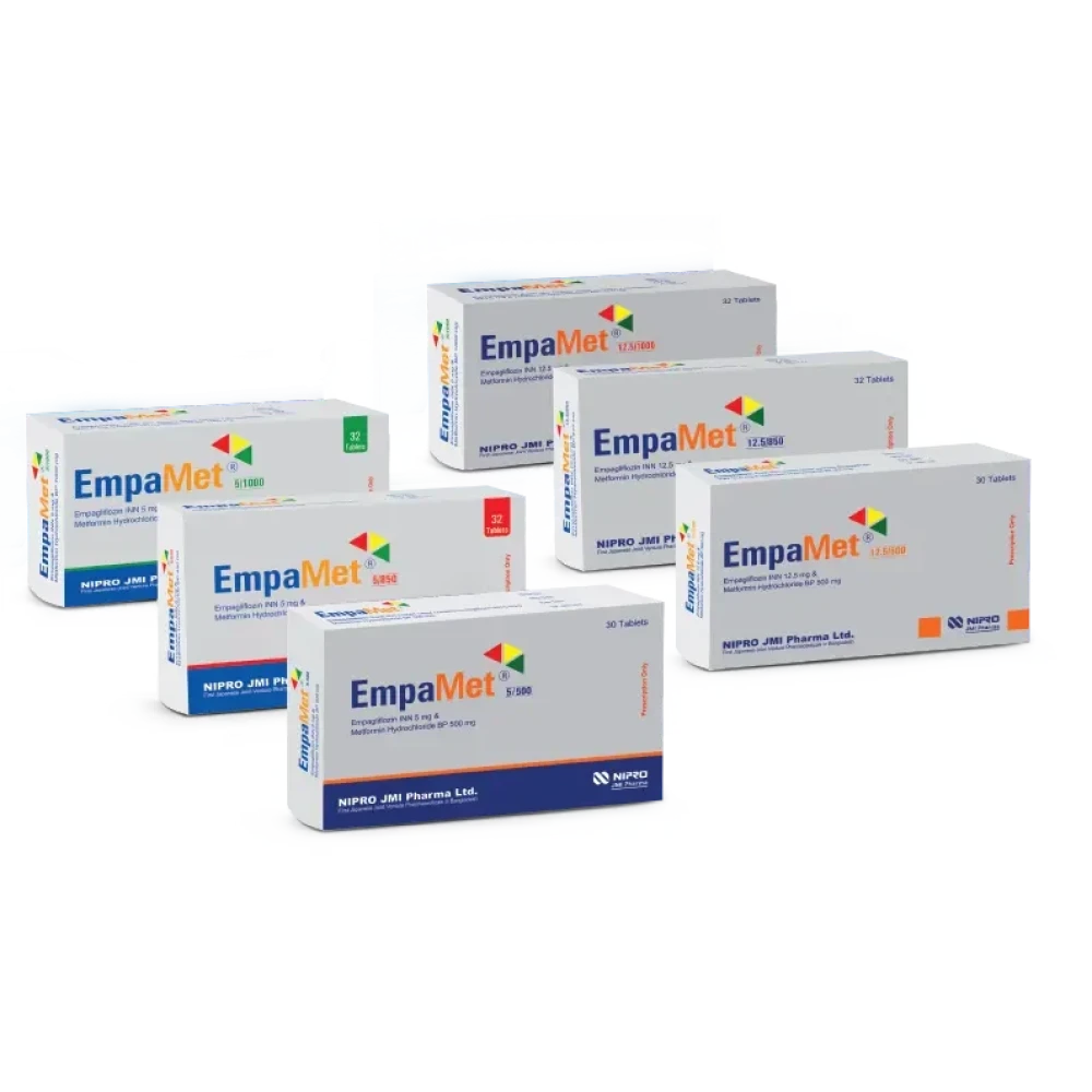 Empamet 12.5/850mg Tablet
