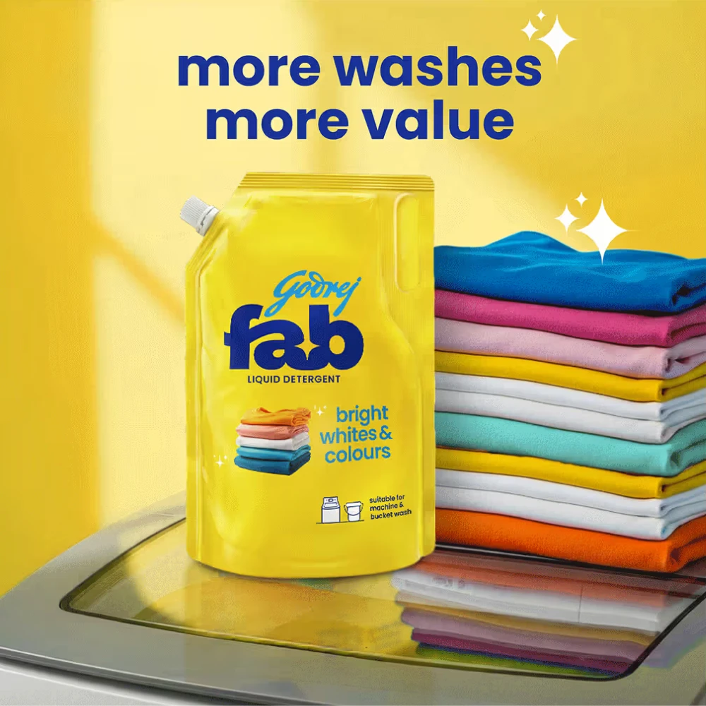 Fab Liquid Detergent 1L