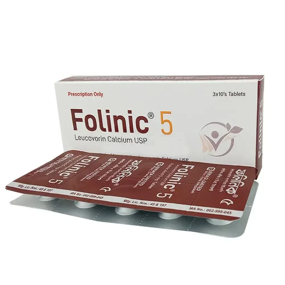 Folinic 5 mg Tablet