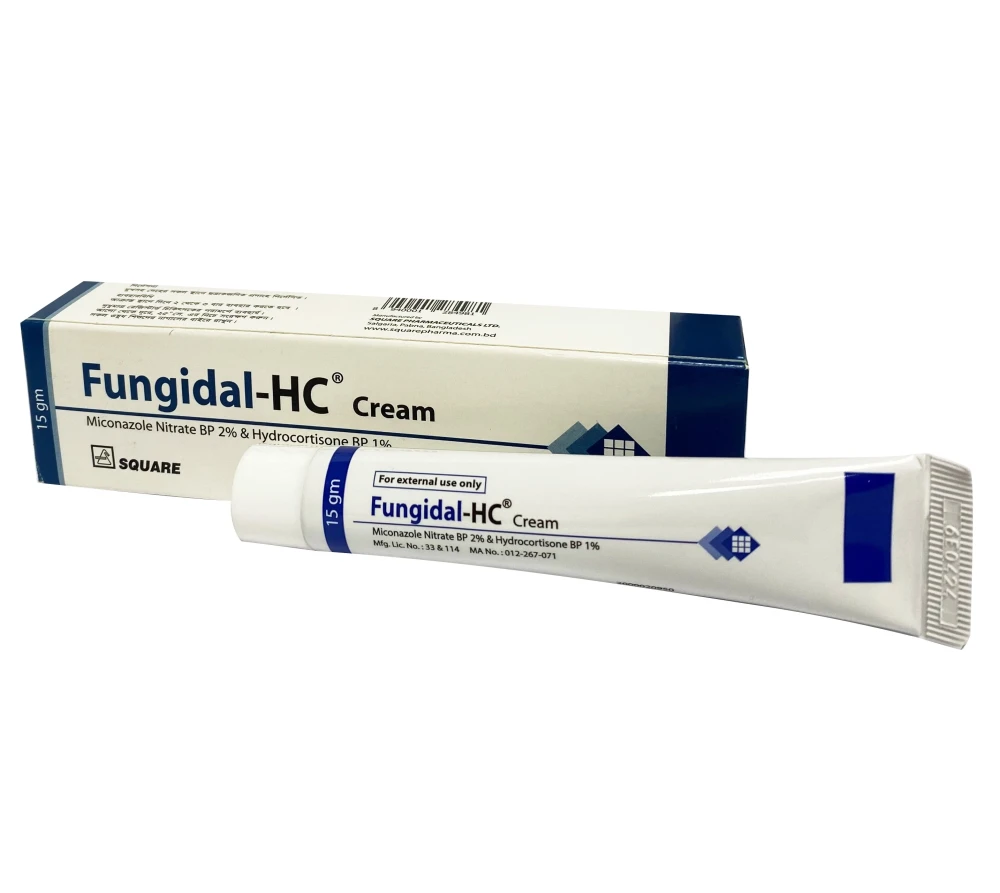 Fungidal-HC Cream 15gm