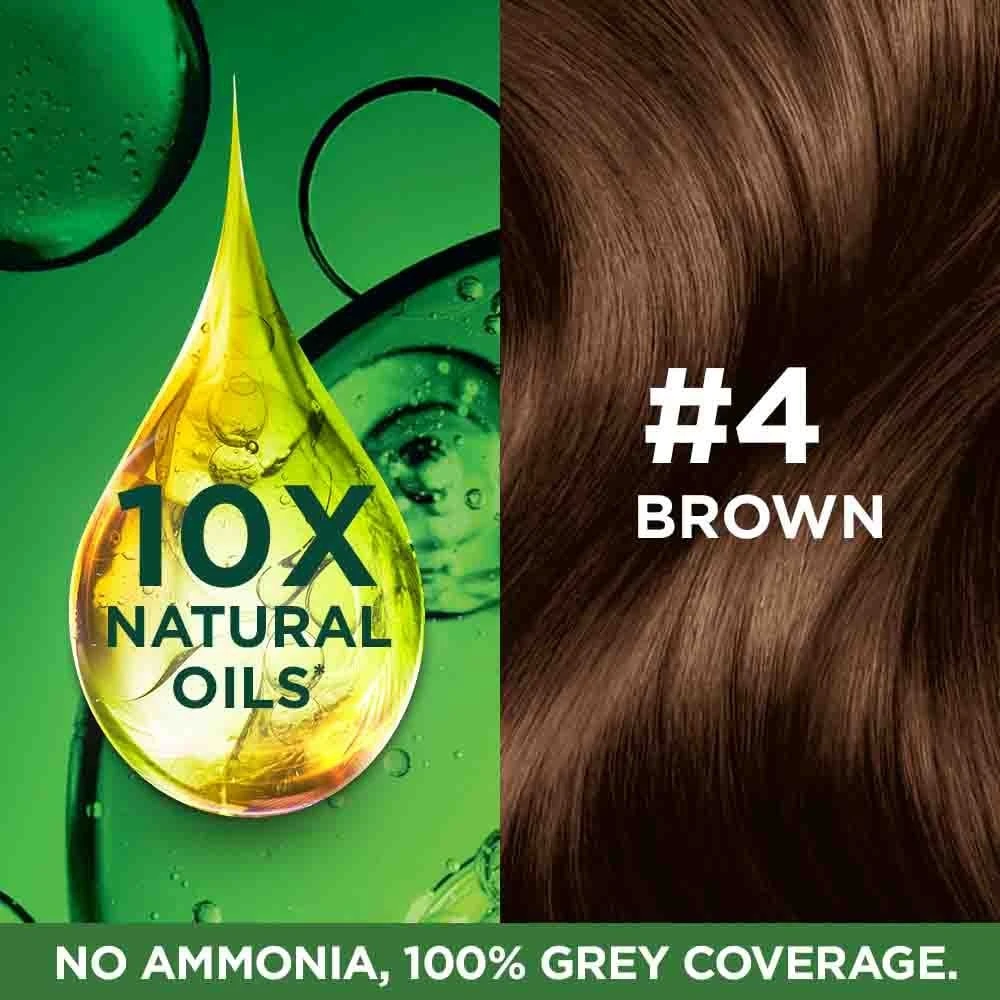 Garnier Color Naturals Brown Hair Color 4 Shade 70ml+60g