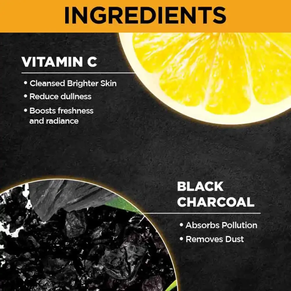 Garnier Men Turbo Bright Face Wash 100g