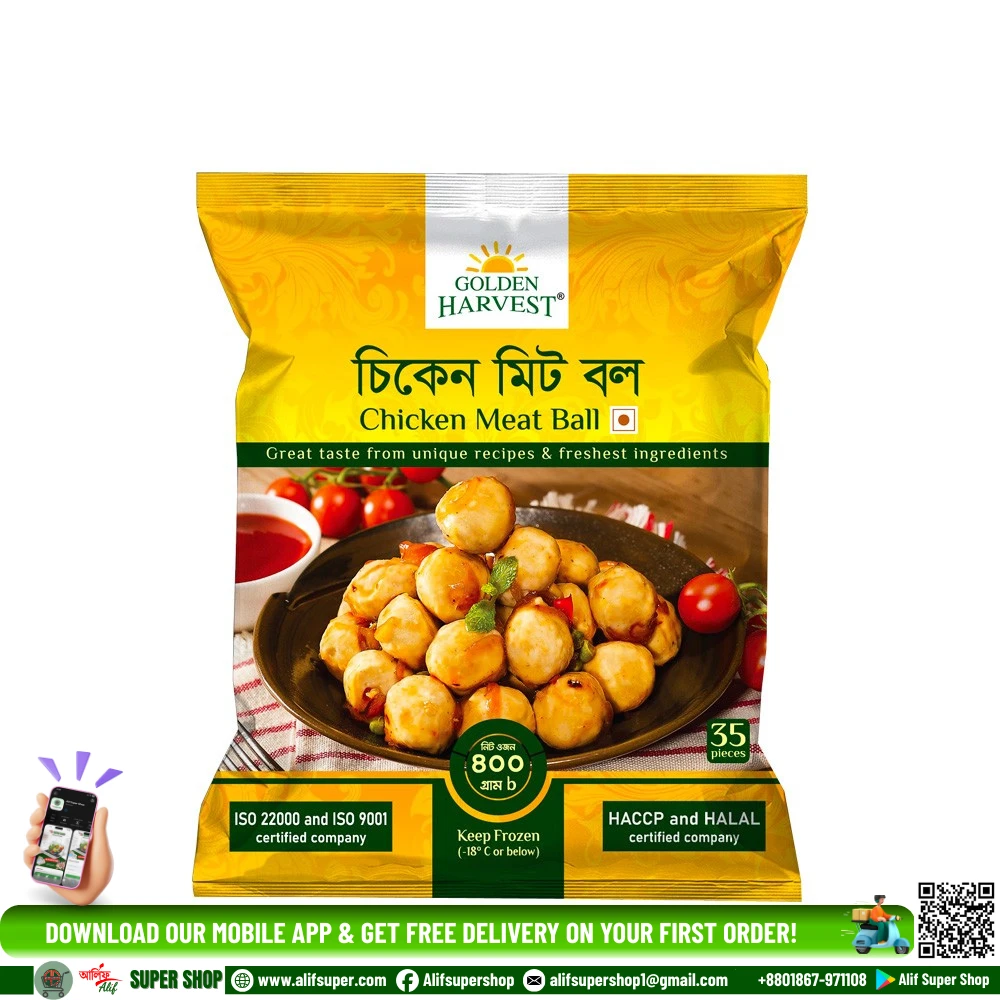 Golden Harvest Chicken Meatball (400g) 35 Pieces