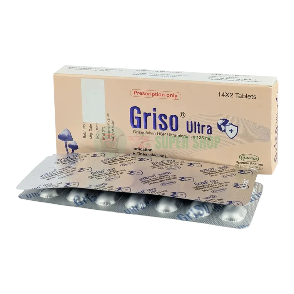Griso Ultra 125mg Tablet