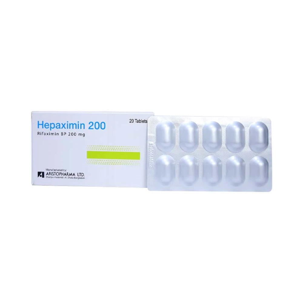 Hepaximin 200mg Tablet