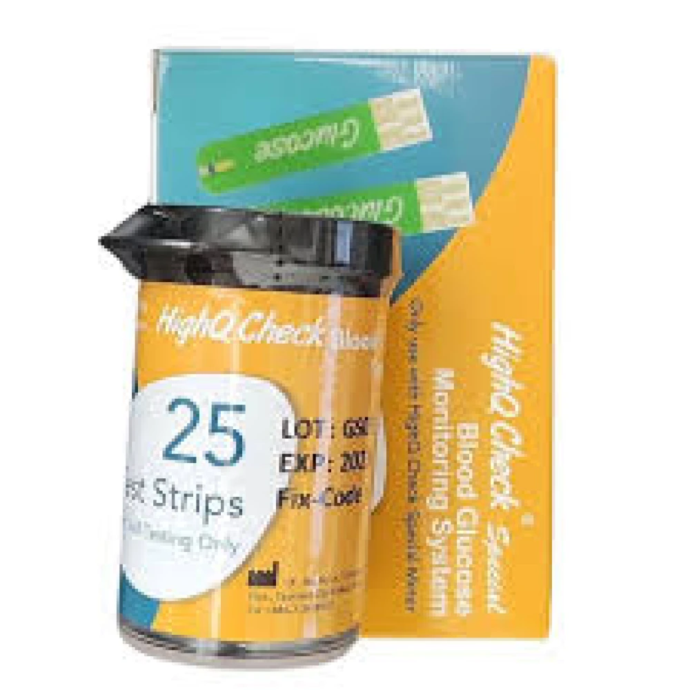 HighQ Check Blood Glucose (25 strip)