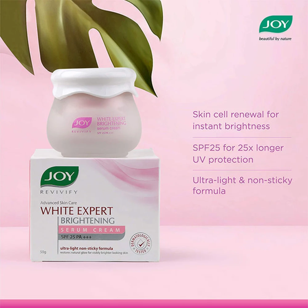 Joy White Expert Brightening Serum Cream SPF 25 Pa+++ 50g