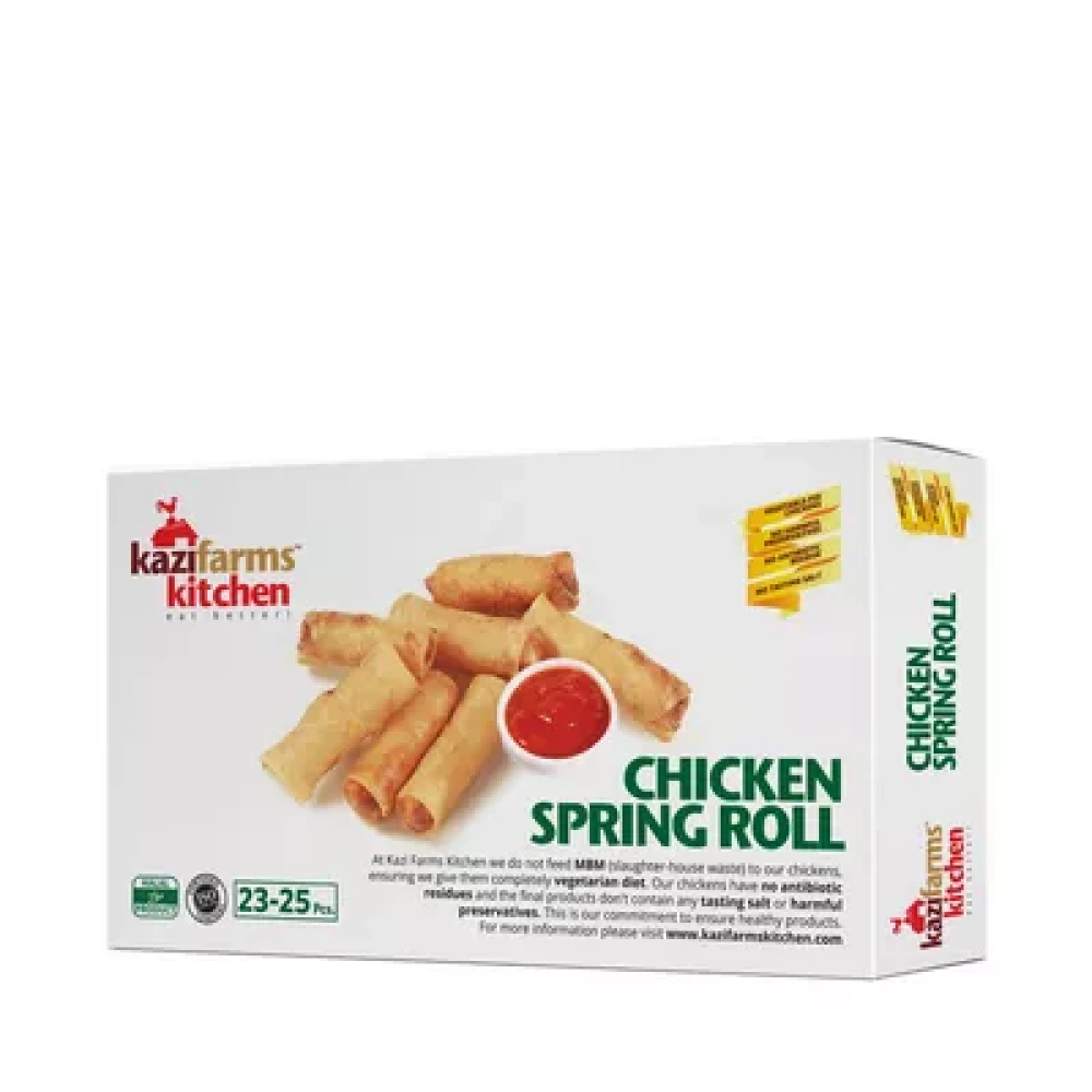 kazi Farms Chicken Spring Roll 23-25pcs