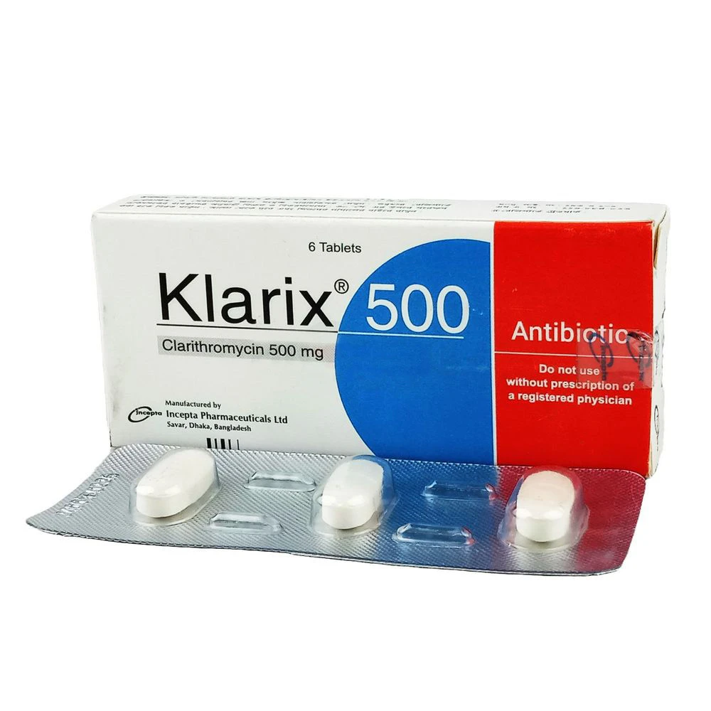 Klarix 500 mg Tablets