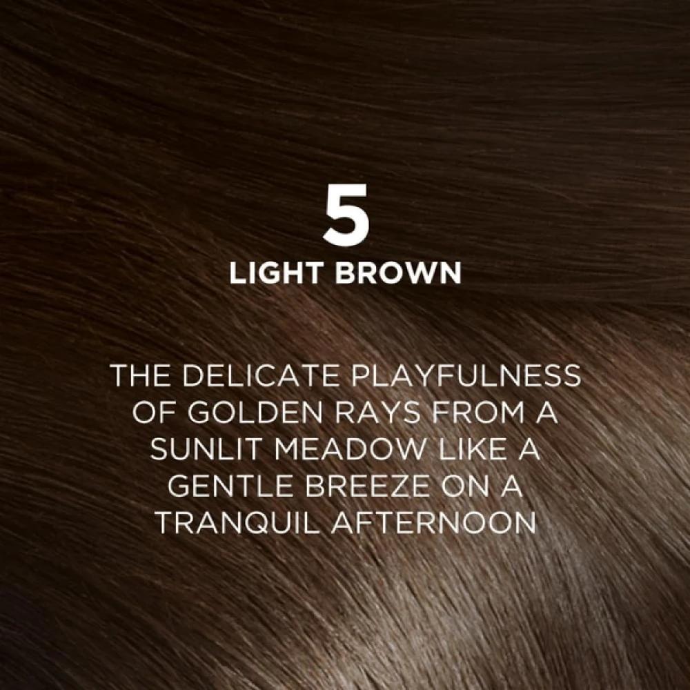 L'Oreal Paris Excellence Creme Triple Care Hair Color 5 Light Brown 100g+72ml