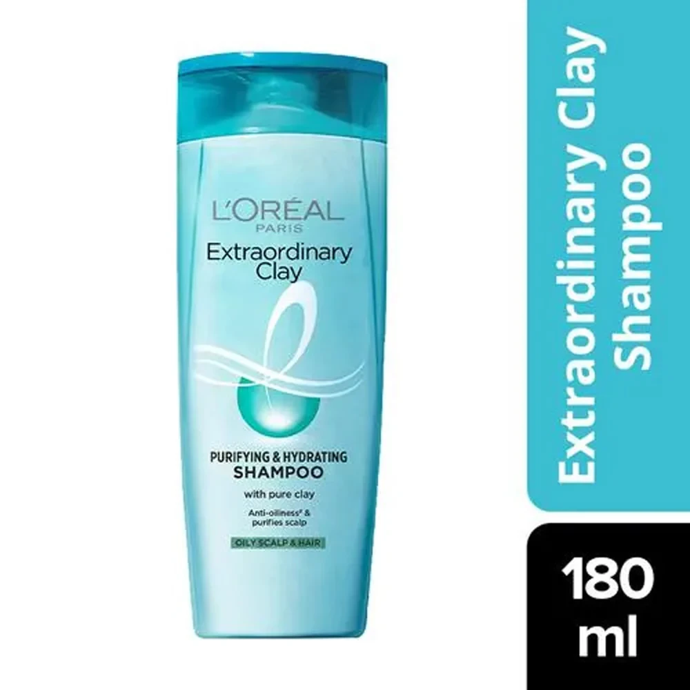L'Oreal Paris Extraordinary Clay Purifing & Hydrating Shampoo 192.5ml