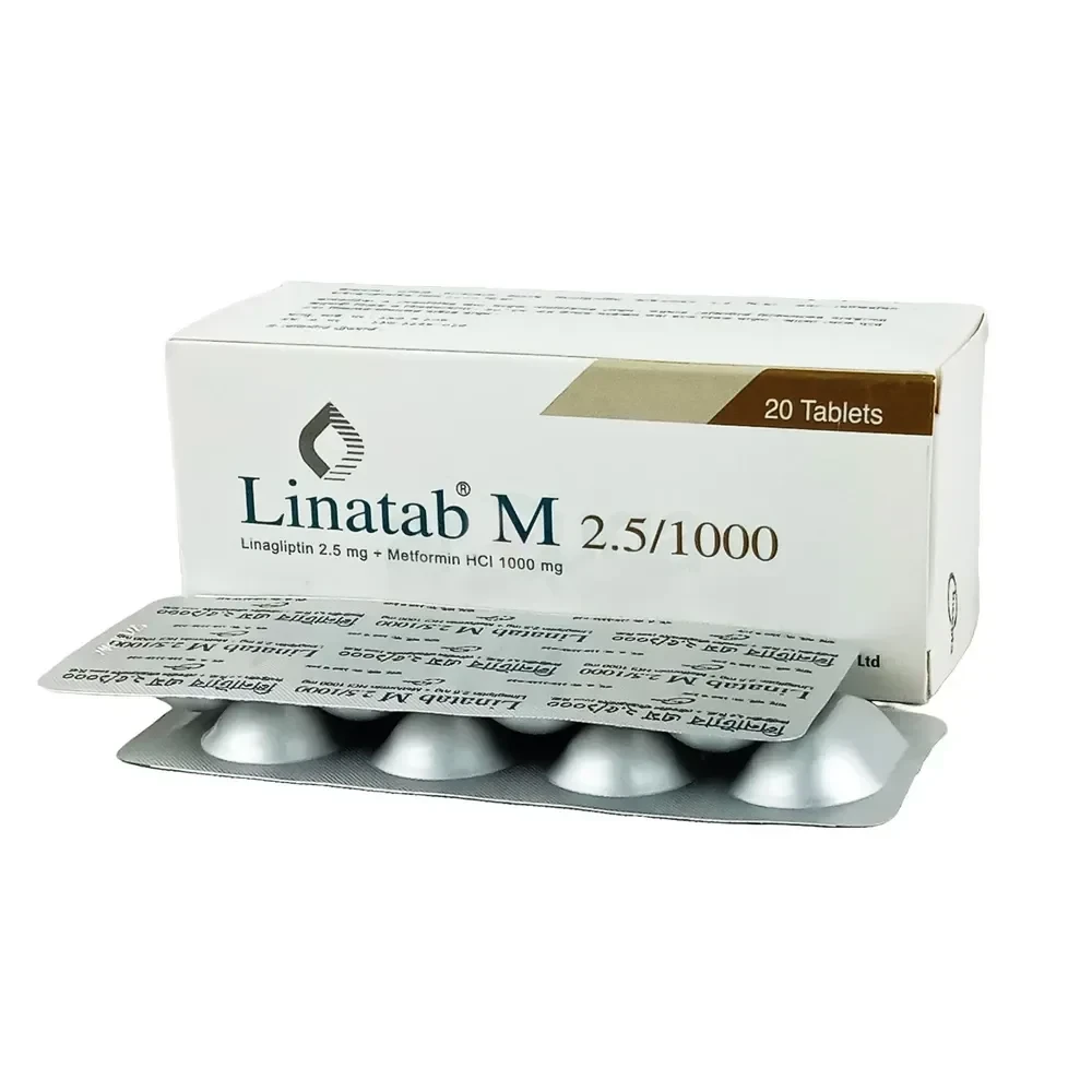Linatab M 2.5 / 1000 mg Tablet